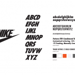 The streetwear's font
