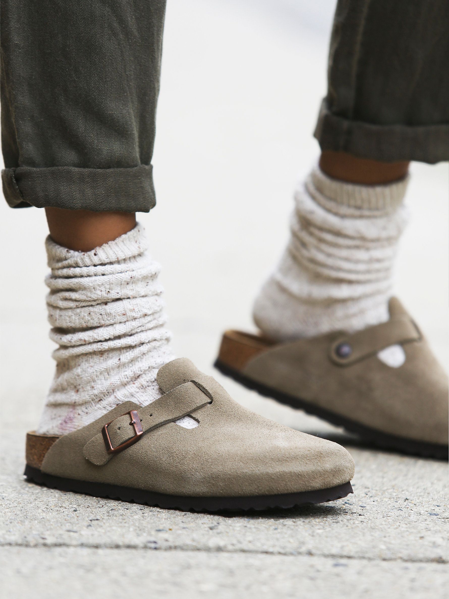 When have the Birkenstock Boston become cool?